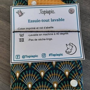 Essuie-tout lavable et réutilisable 6