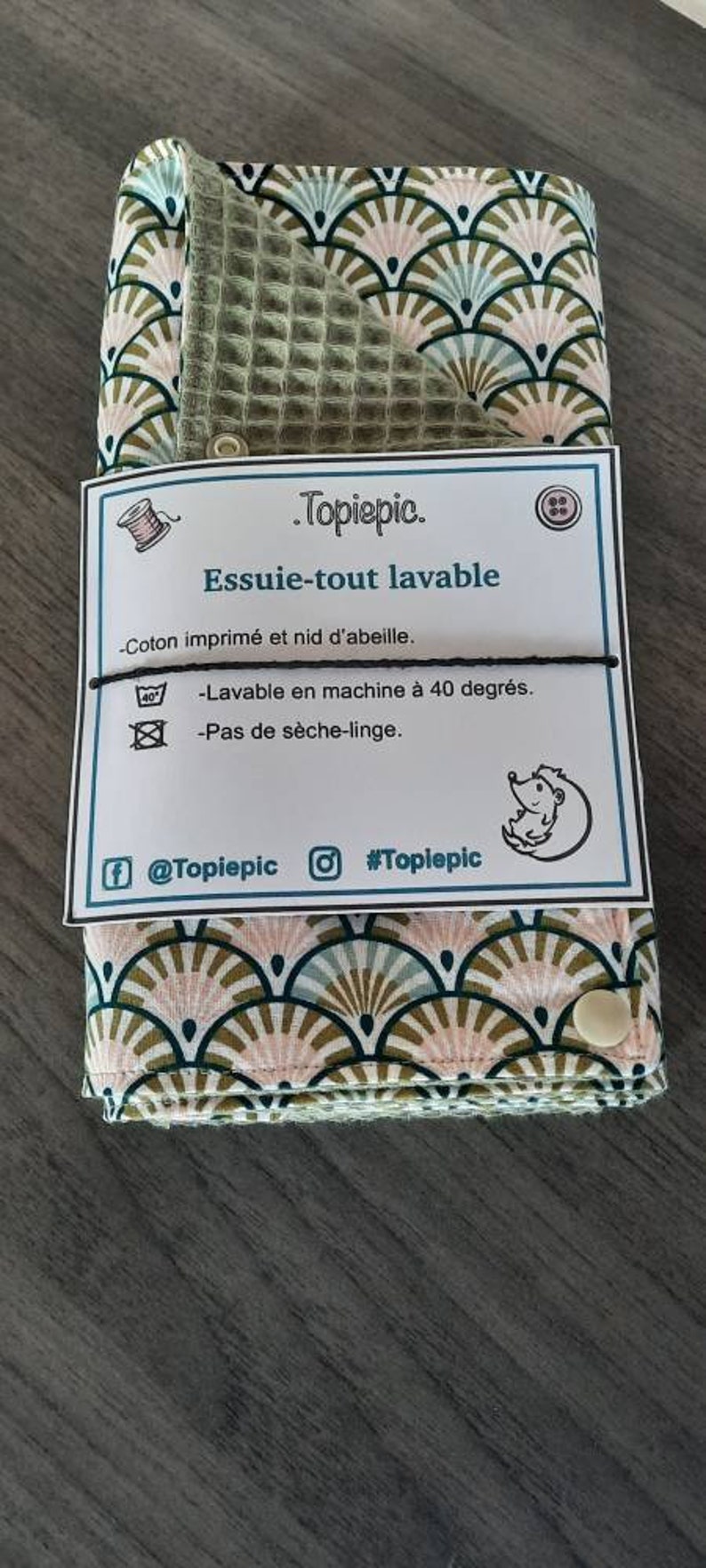 Essuie-tout lavable et réutilisable 4