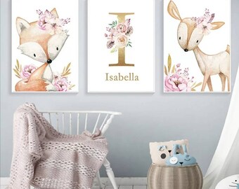 Tableau Deco Enfant Renard Etsy Tableau Deco Enfant Renard Etsy