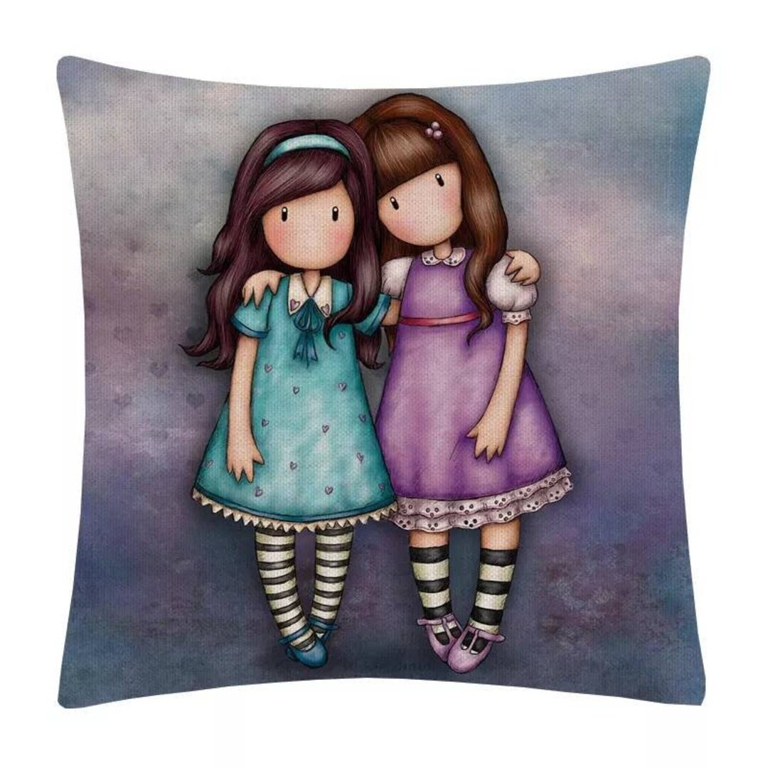 Original Kissenbezug Bedruckt Gorjuss Santoro 6 Muster Kleines Etsy.de