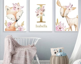 Affiche Lettre Etsy France