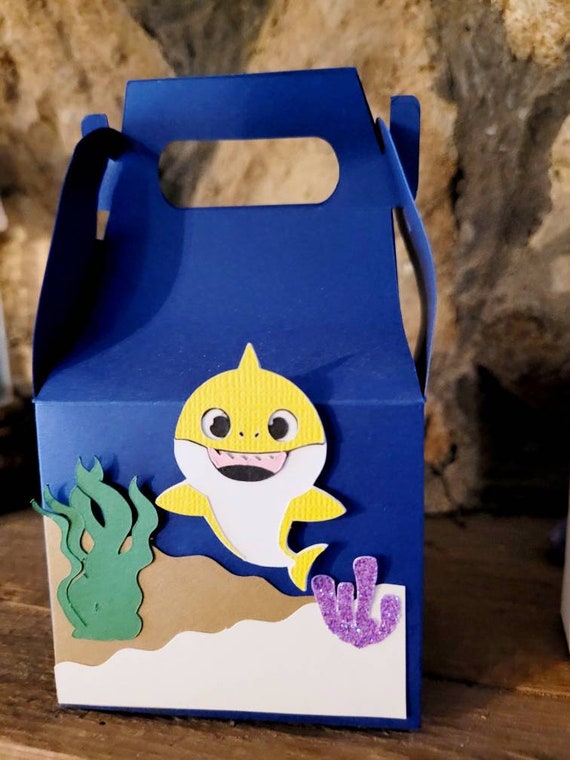 Shark Party Favor Box Mini Favor Boxes Treat Boxes Etsy