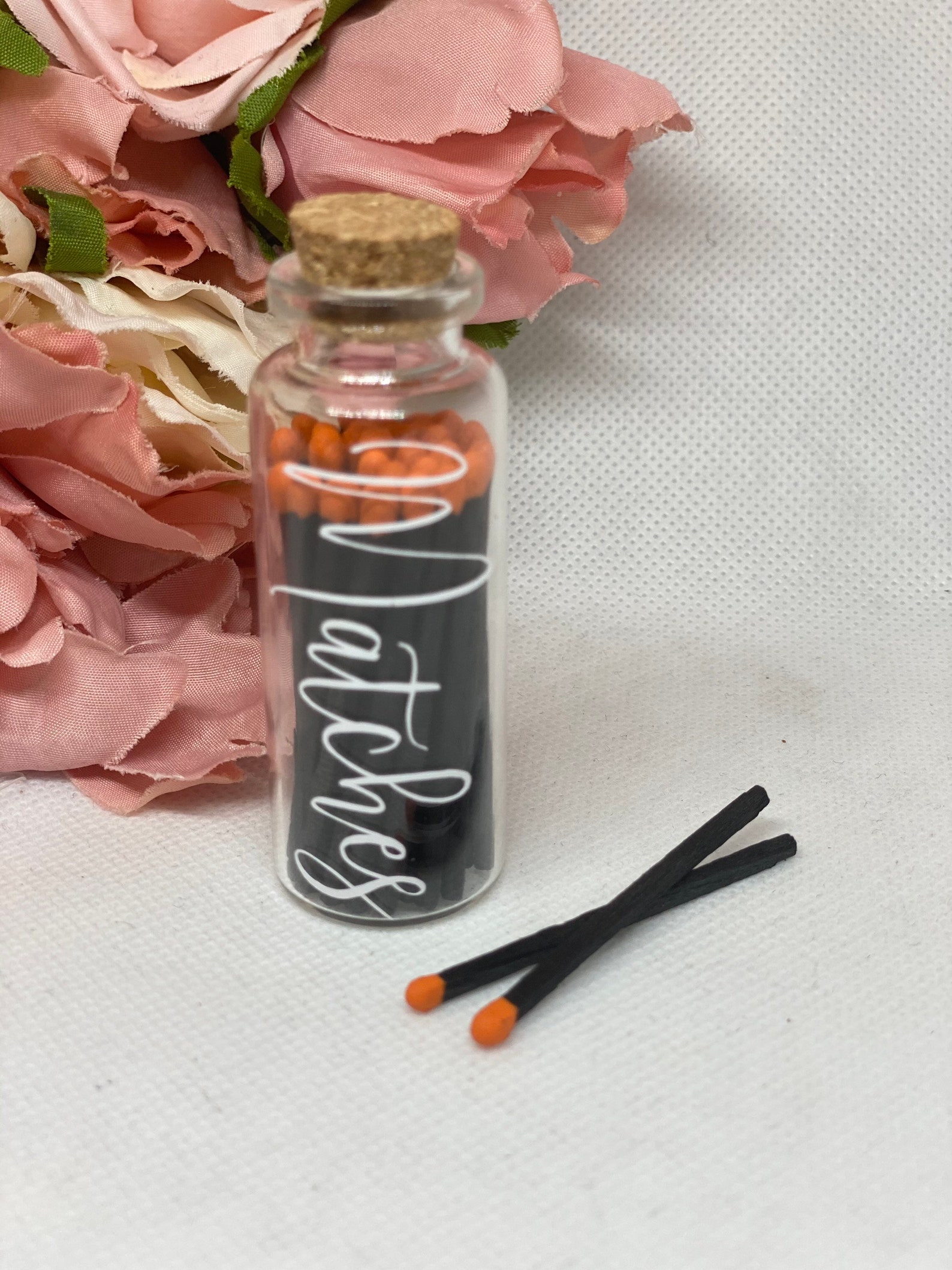 Black Coloured Tip Matches Luxury Matches Mini Matches Etsy