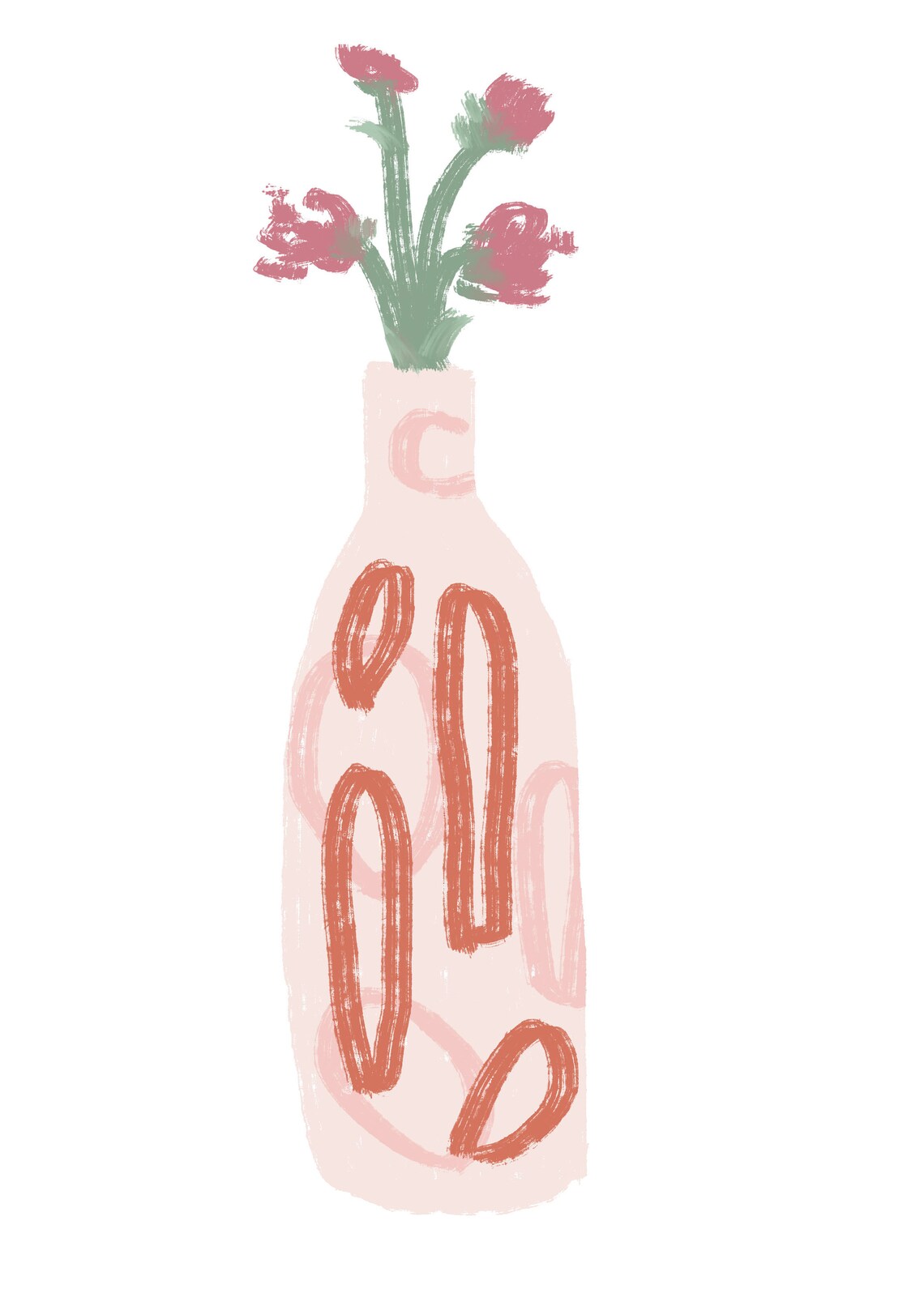 Plant Pot Aesthetic Art Print 2 Etsy.de