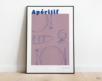 Le Jardin French Poster Aesthetic Art Print 1 - Etsy UK
