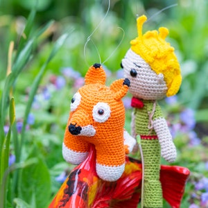 The Little Prince and the Fox | Etsy