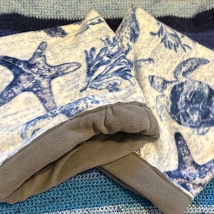 Ocean Themed Guinea Pig Snuggle Sacks!