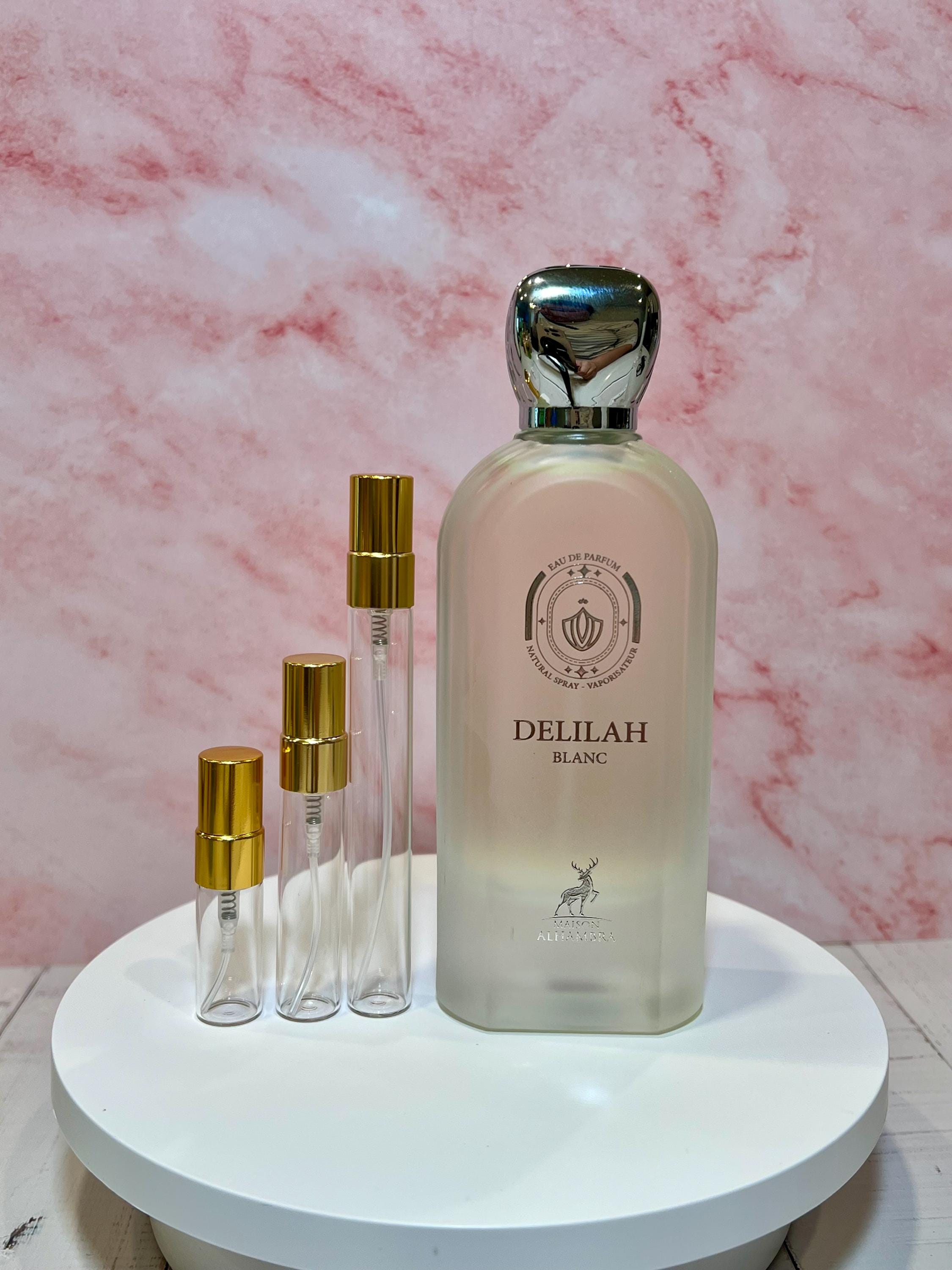 Maison Alhambra Delilah Blanc Perfume Sample| Middle Eastern