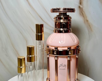 Reham Rose Petals Perfume Sample|Paris Corner|Middle Eastern Perfume