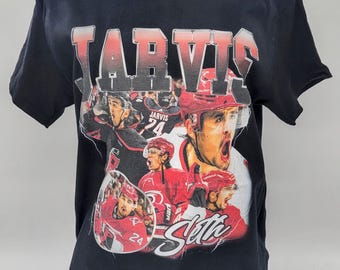Seth Jarvis T Shirt Carolina Hurricanes Hockey