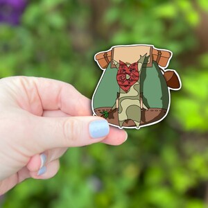 Korok Sticker: Zelda Tears of the Kingdom, Kawaii Cartoon
