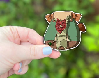 Korok Sticker: Zelda Tears of the Kingdom, Kawaii Cartoon