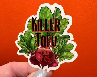 Killer Tofu | Doug Funnie | Doug | The Beets | Stickers | Procreate | TV | Cartoons