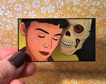 Amelie | Audrey Tautou | French | French Films | Movies | Die Cut Sticker | Stickers