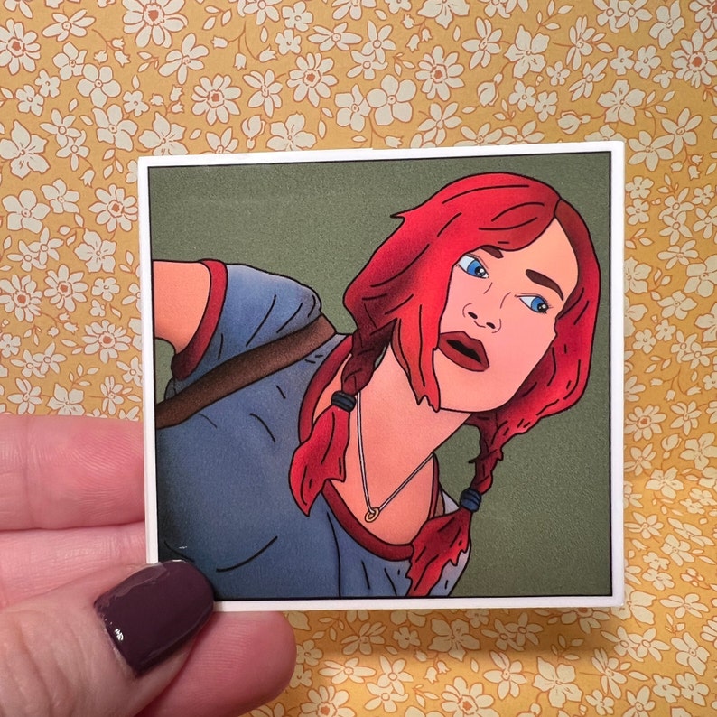 Clementine Kruczynski Eternal Sunshine of the Spotless Mind Kate Winslet Die Cut Sticker Sticker image 2