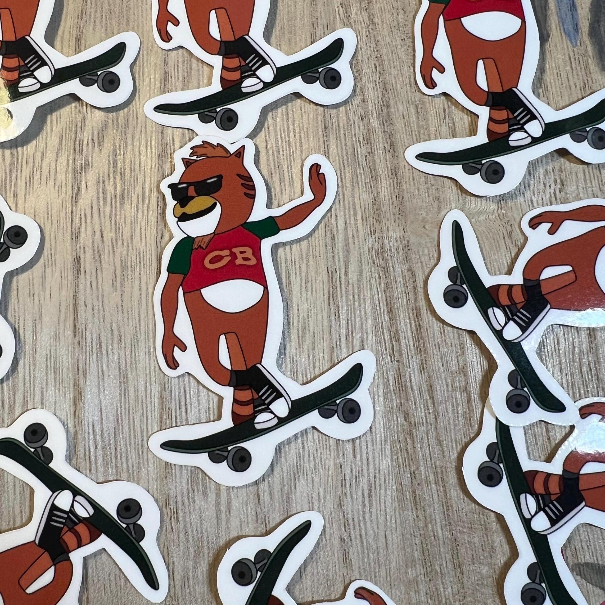 Meat Cat Sticker: 30 Rock, Cheesy Blasters, TGS Laptop Decal - Etsy, image size:2286x2286