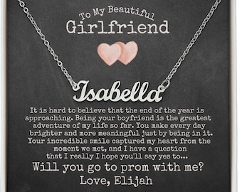 Will You Go To Prom With Me, Boyfriend to Girlfriend, Prom Proposal Idea, Be My Prom Date, Prom Proposal, Custom Prom Proposal, NN30