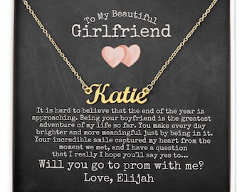 Will You Go To Prom With Me, Boyfriend to Girlfriend, Prom Proposal ideas, Be My Prom Date, Prom Proposal, Custom Prom Proposal, NN30