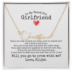 Will You Go To Prom With Me, Boyfriend to Girlfriend, Girlfriend to Girlfriend, Be My Prom Date, Prom Proposal, Custom Prom Proposal, DN11
