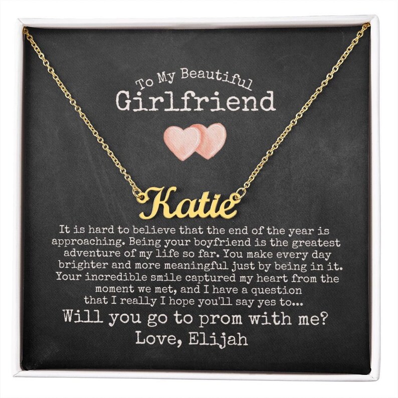 Will You Go to Prom With Me Boyfriend to Girlfriend Prom Etsy