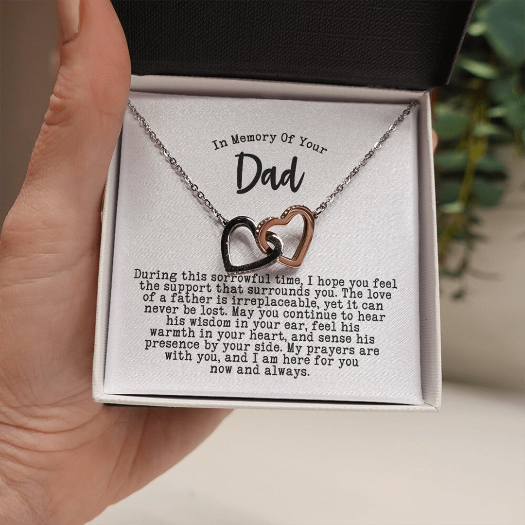 Loss of Father Sympathy Gift From Colleague Loss of Dad - Etsy