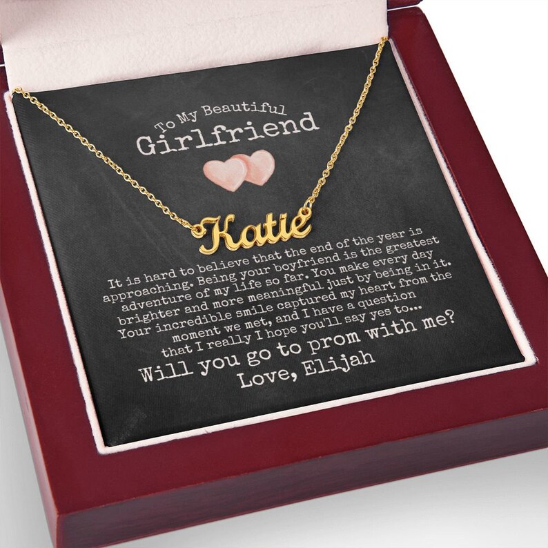 Will You Go to Prom With Me Boyfriend to Girlfriend Prom Etsy