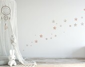 156 Stars Custom Color Wall Decals: Peel & Stick Nursery Decor