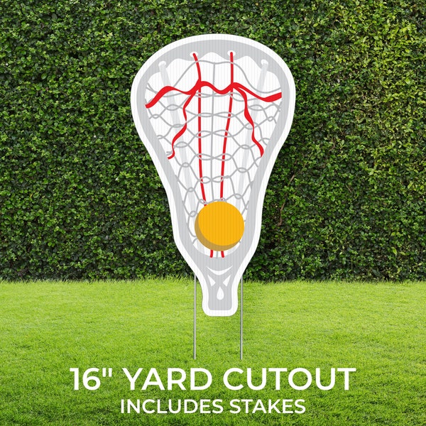 Lacrosse Yard Signs Etsy
