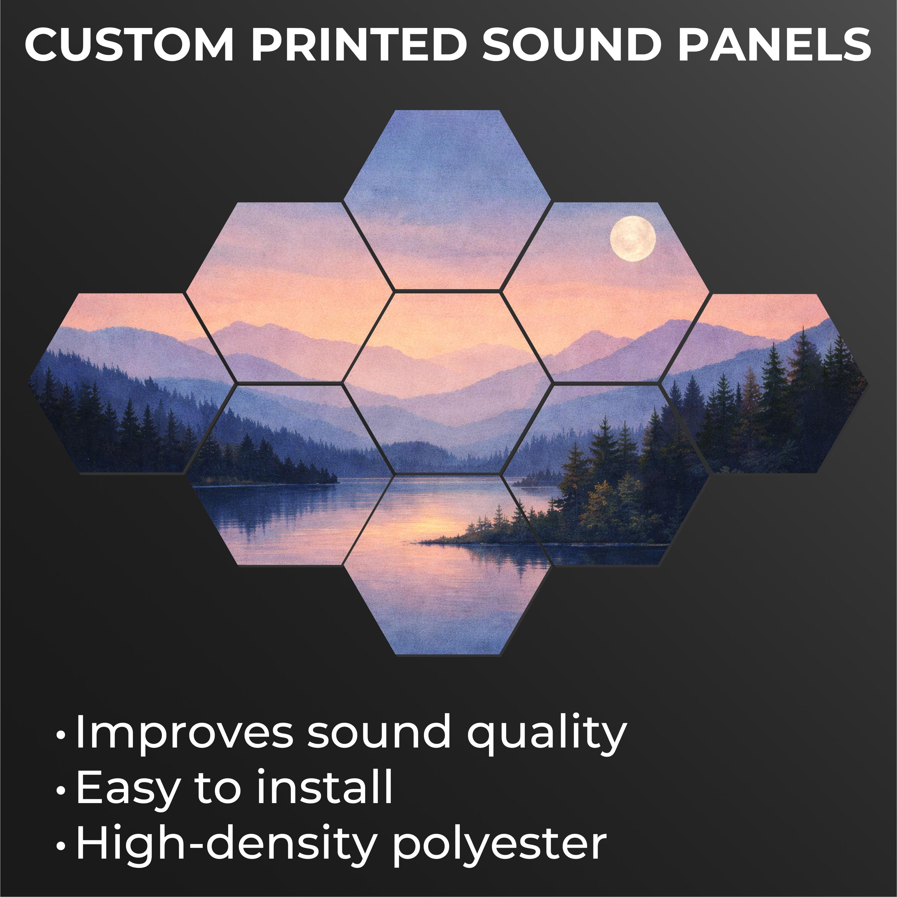 Custom Printed Acoustic Panels - Eco-friendly Sound Absorbing Wall Art ...