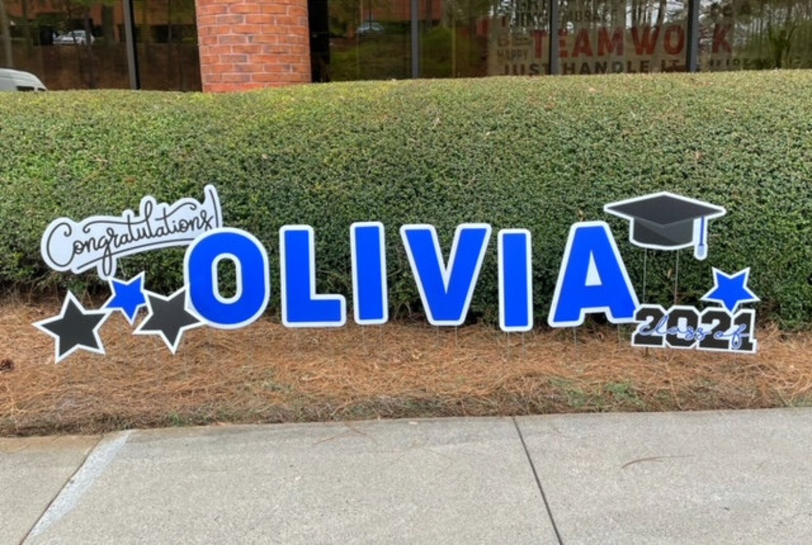 Custom Graduation Yard Sign Cutouts Quick Turnaround | Etsy