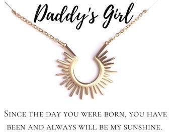 Daddy's Girl Necklace - Daughter Gift