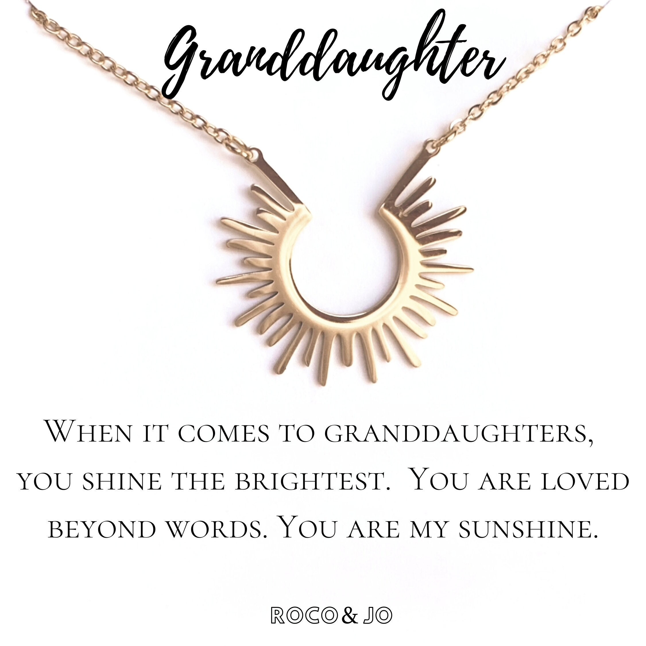 Shine on on sale granddaughter necklace