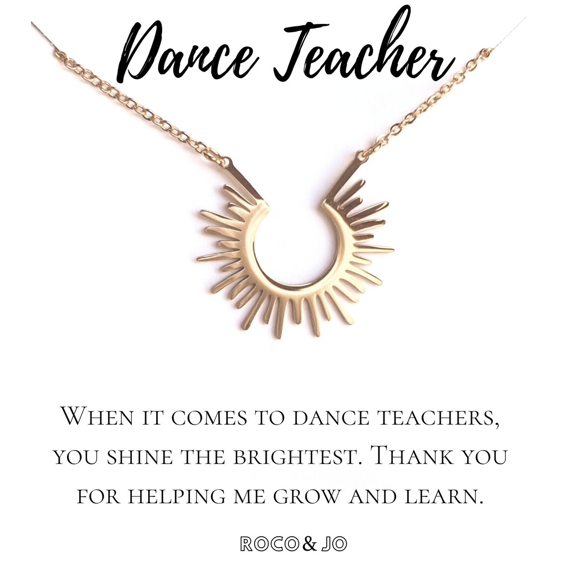 Collier professeur de danse Cadeau pour entraîneur de danse Etsy France