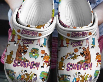 Sabots de dessin animé Scooby Doo, Sabots Scooby Doo personnalisés, Chaussons chaussures d'été Scooby Doo, Sandales homme femme Scooby Doo, Cadeaux Scooby Doo