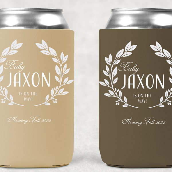 Baby Shower Koozies Etsy