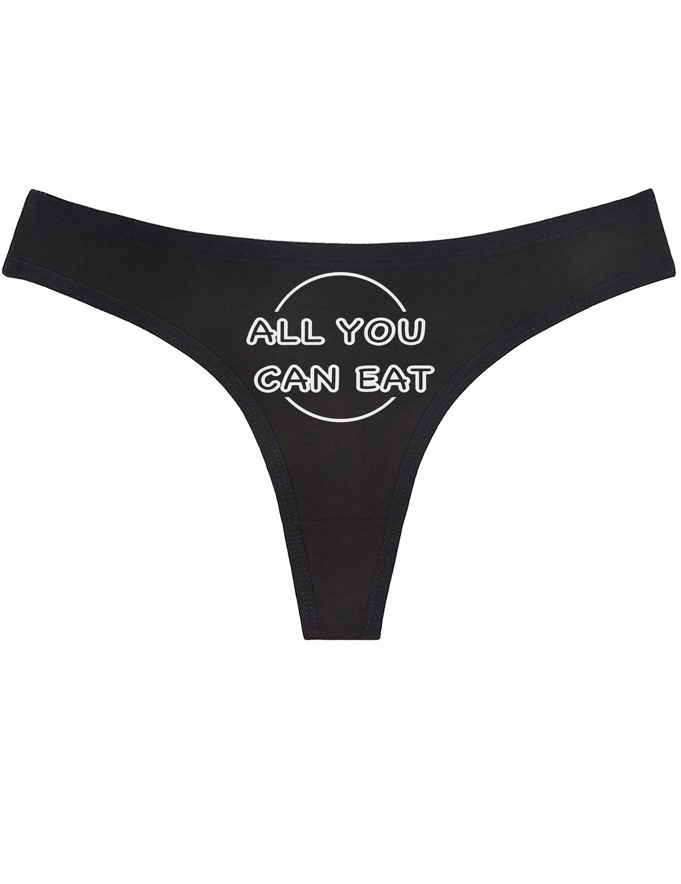 All You Can Eat Panty Fun Lingerie Gag Gifts Bridal Shower Gift Sexy
