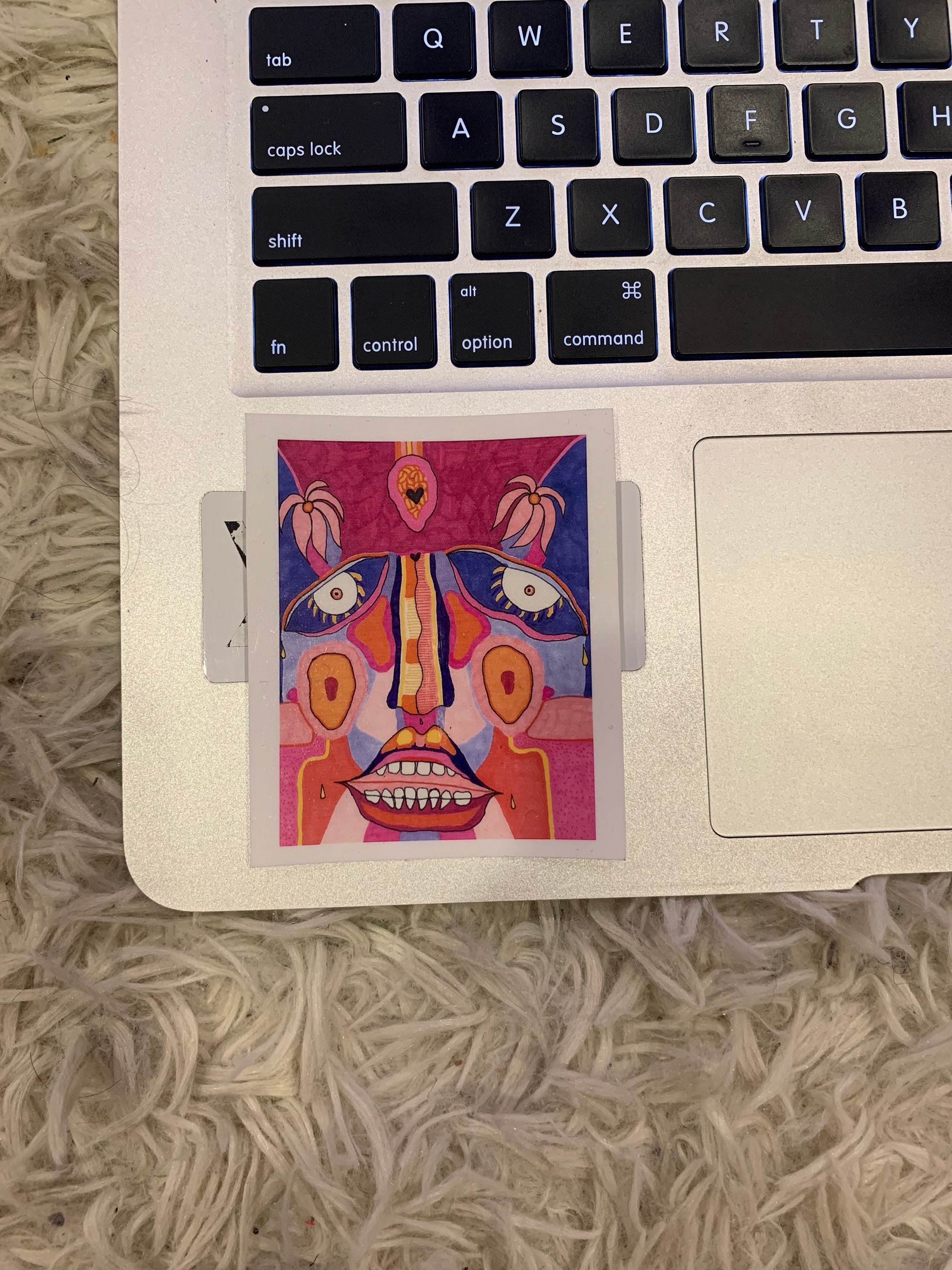 Laminated Sticker Original Design | Etsy