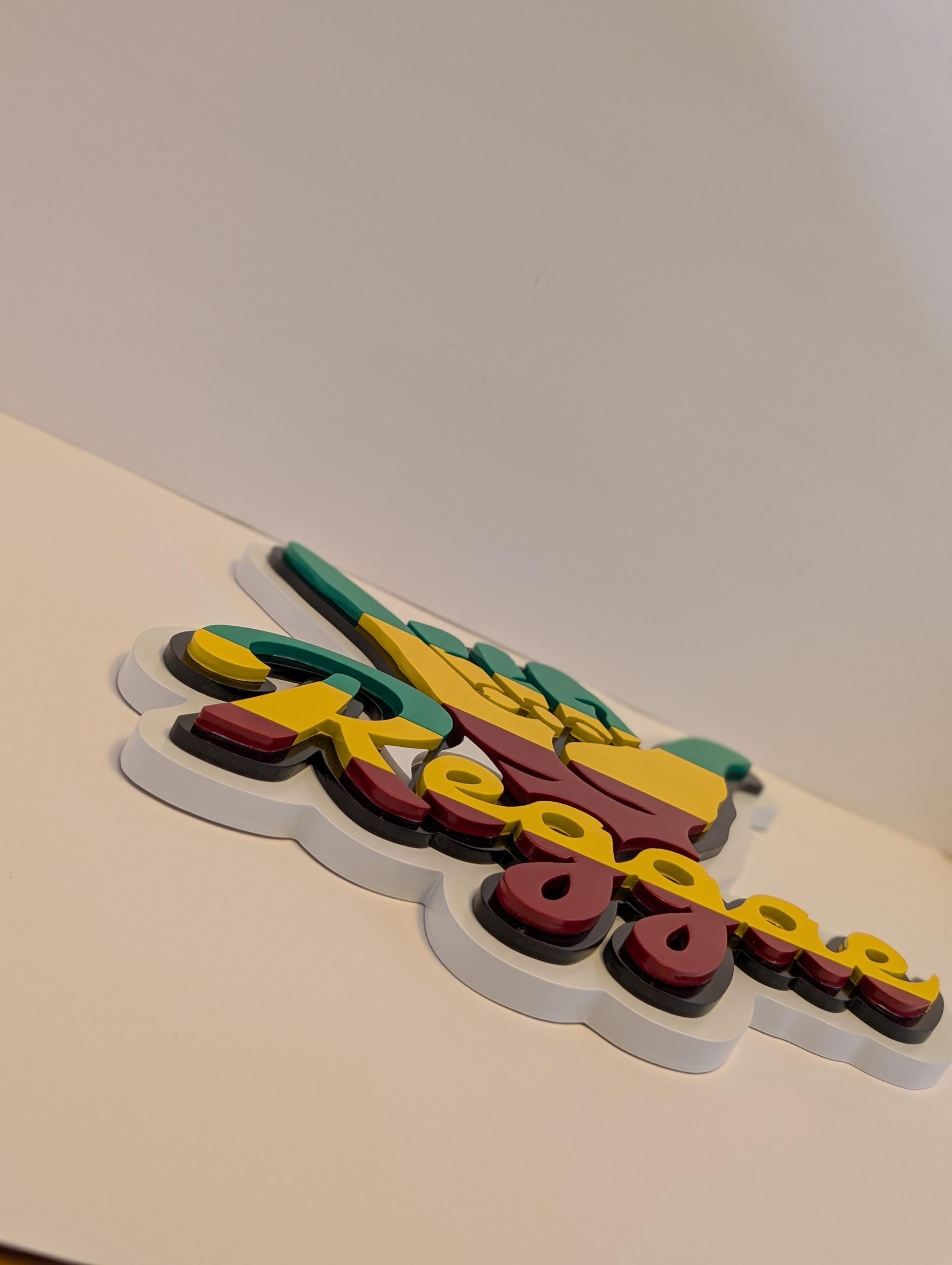 Handmade 3D Reggae Shaka Hand: Rasta Wooden Wall Art - Thumbnail 3