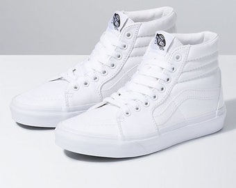 high top vans with strap