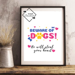 Dog Printable Art Inspirational Quote Print Typography - Etsy