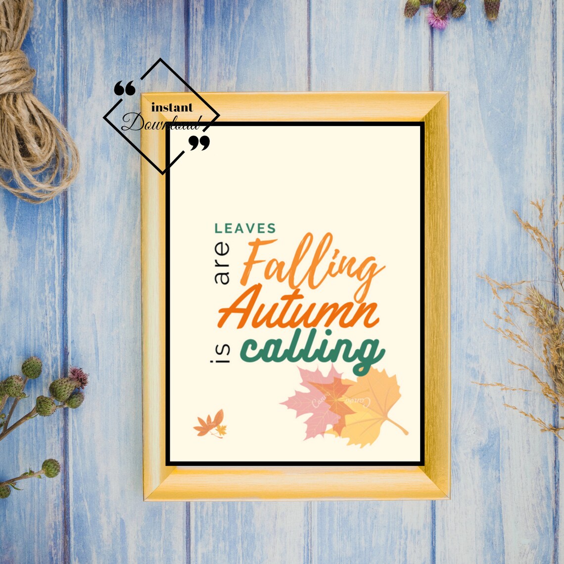 Fall Quote Printables Perfect for Fall Decorating Autumn - Etsy