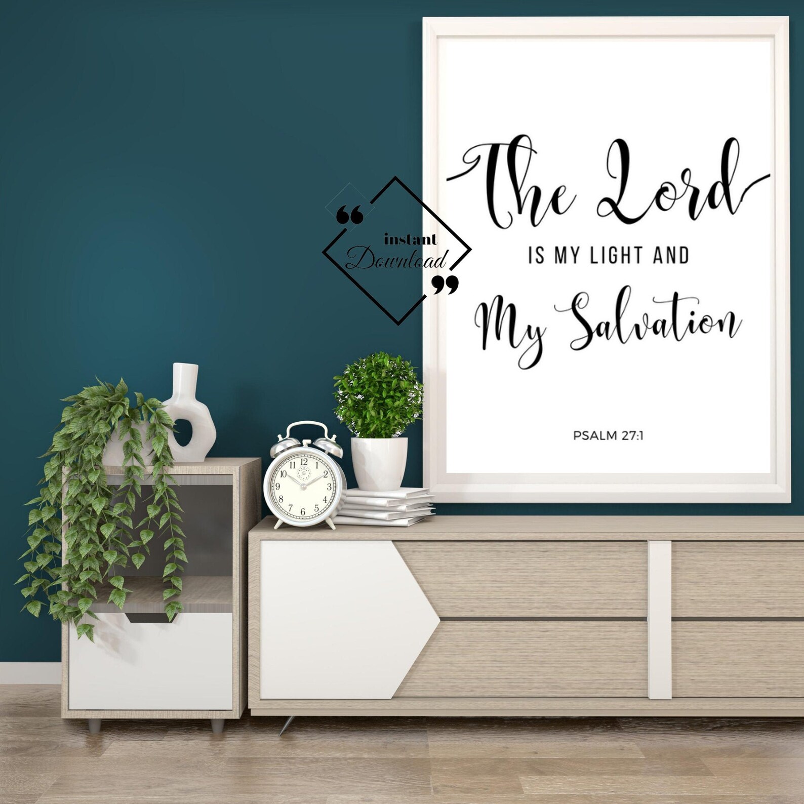 Christian Gift Ideas for Décor House. the Lord is My Light and My ...