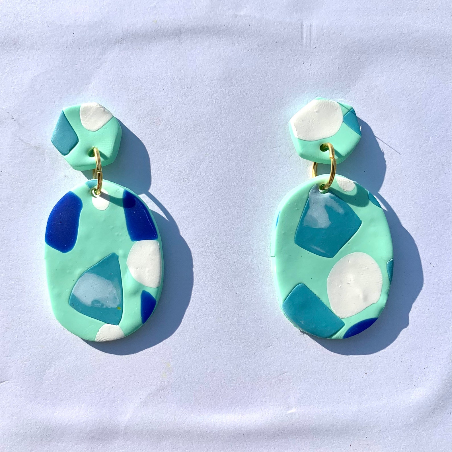 Handgemachte Polymer Clay Ohrringe Etsy