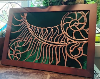 The Fiddlehead Mirror