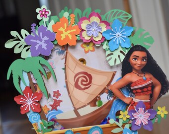Moana Cake Topper Etsy Moana Cake Topper Etsy