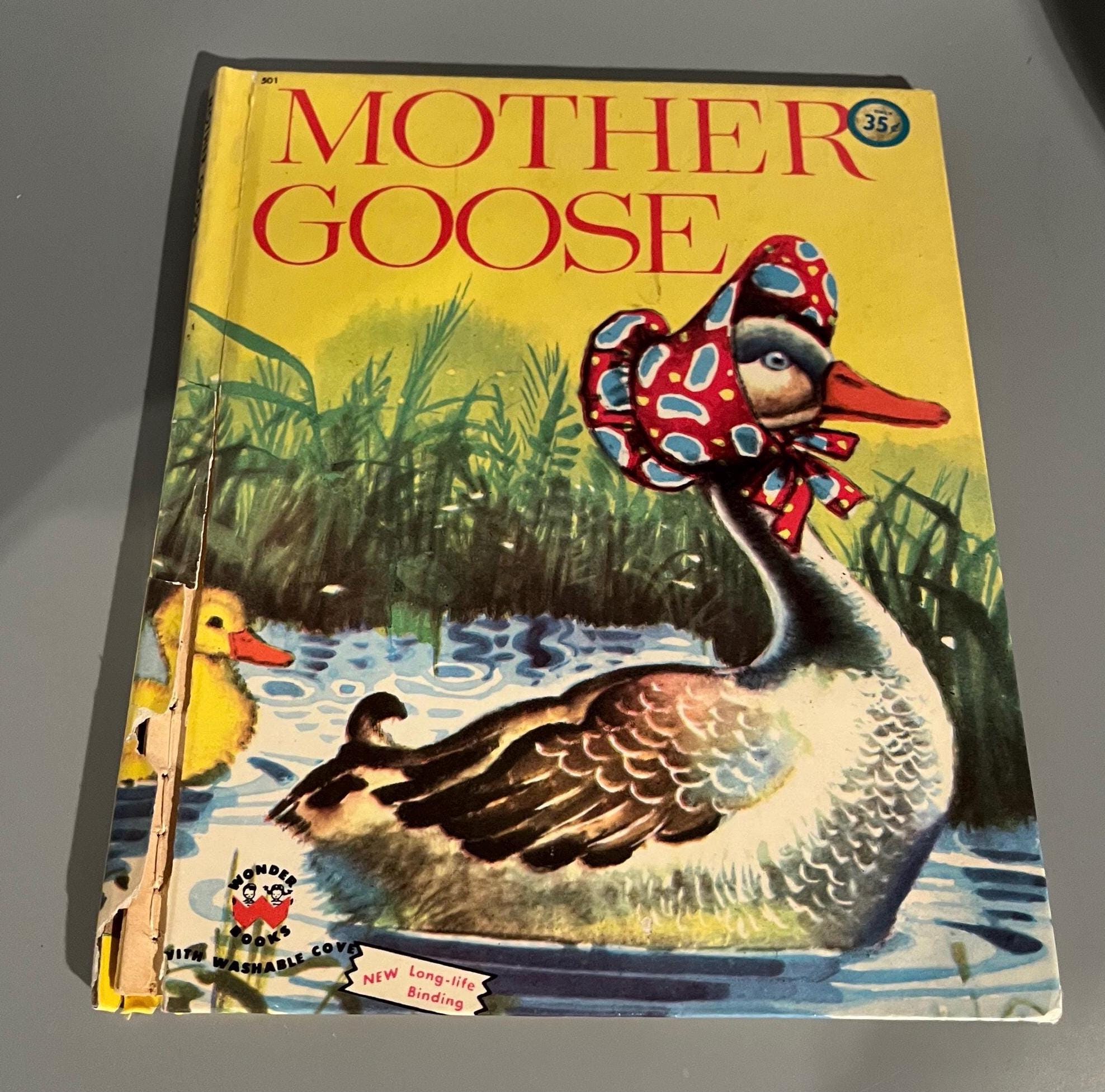 Vintage Mother Goose Book: 1946 Illustrated Edition