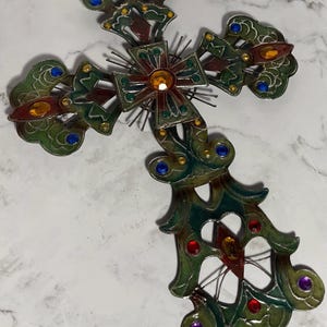 Punched Tin Cross