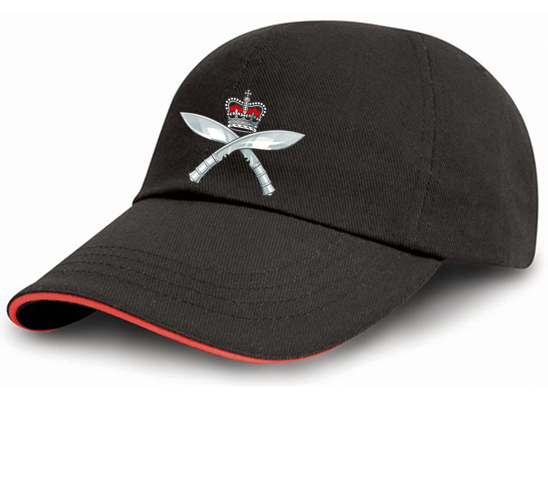 Royal Gurkha Rifles Cap Badge on a Black Baseball Cap, Hand Printed - Etsy
