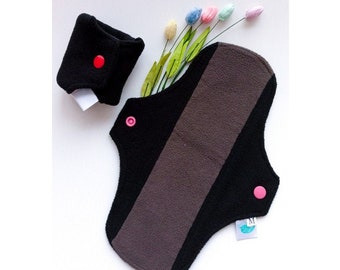 Reusable Bamboo Cloth Pad: Washable Period Pads, Choose Your Size