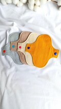 Ultra-thin Organic Panty Liners6,5” for Daily Use,Reusable Cloth Pads,Soft Breathable Cotton,EcoFriendly Sanitary Napkins,Perfect Cup Backup product logo